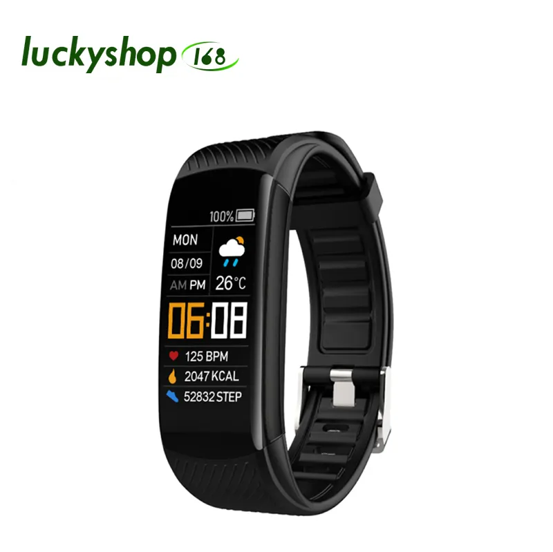 C5S Smart Wristband Fitness Tracker Bracelet Fit Men Kid Smartwatch 스포츠 방수 커넥 티드 심박수 스마트 워치 밴드