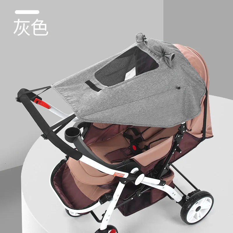 Diy stroller canopy hotsell