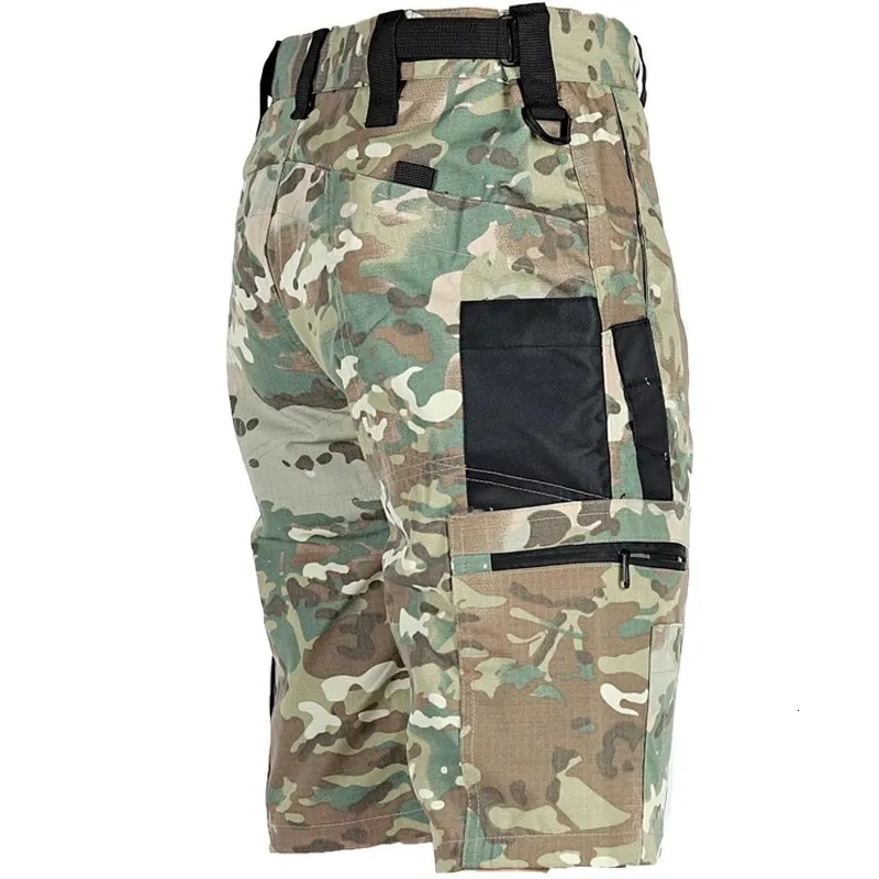 Pantaloncini da uomo Pantaloncini tattici impermeabili Pantaloncini da combattimento militari resistenti all'usura da uomo Intruder Multi-tasca militare traspirante 230720