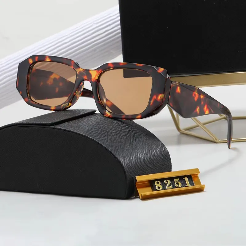 Luxury Designer Sunglasses For Women Men Eyeglasses Goggle Shade Outdoor Beach Sun Glasses Man Woman Optional Triangular Signature With Original Box