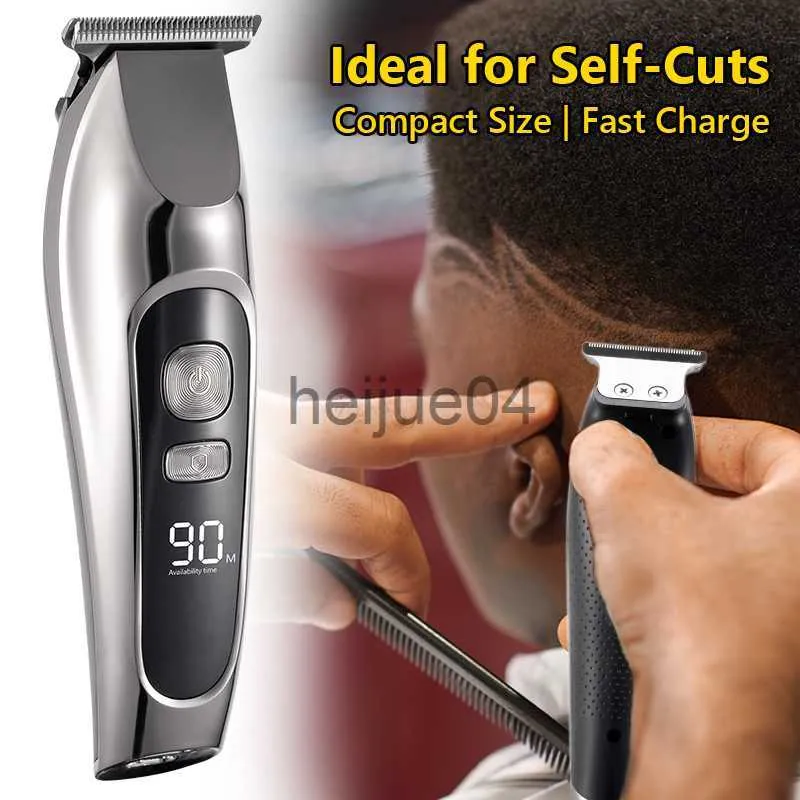 Clippers Trimmers Barber Shop Hair Clipper Professional Hair Trimmer For Men Beard Electric Cutter Hair Cutting Hine Haircut Cordless Corded X0728