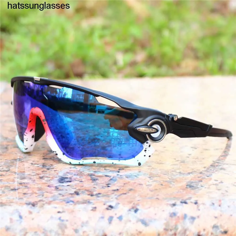 Wiatr łamanie okularów Kieliszki Polaryzowane Męskie Kobiety Kobiety Oakleiess Sports Mountain Bik