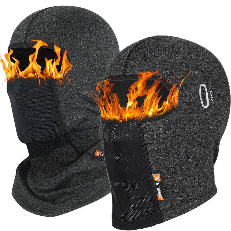 Fietsen Caps Maskers Winter Thermisch Fietsen Gezichtsmasker Bivakmuts Hoofddeksel Winddicht Motorhelm Voering Thermisch Warm Outdoor Sport Hoofddeksels 230720