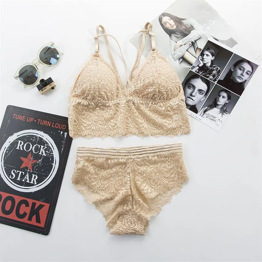 Summer Lace Push Up Bra Set Back Transparent Underwear For Women From Py879,  $21.04