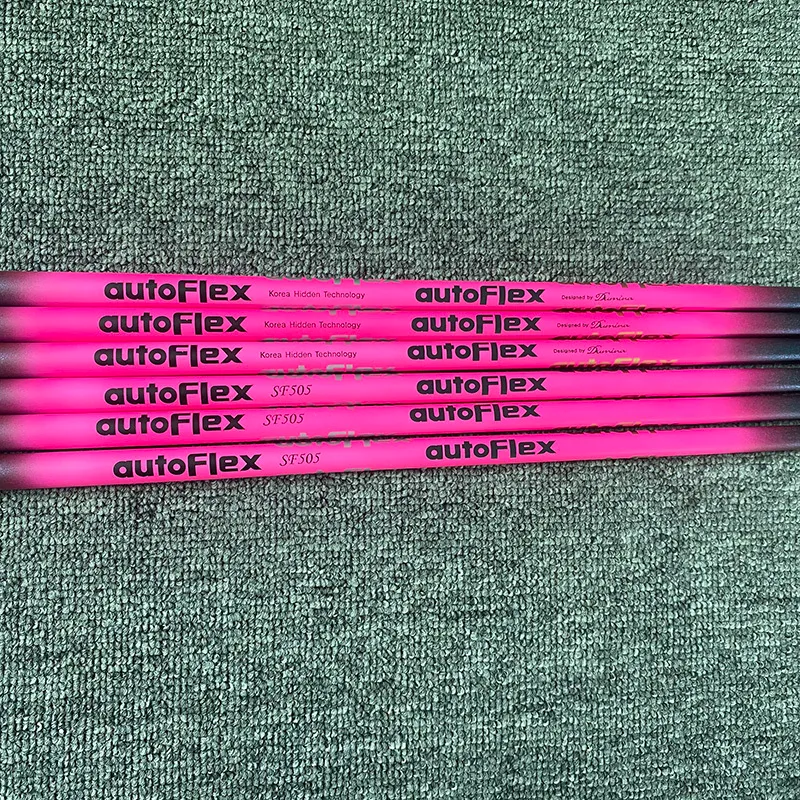 Shafts de club Golf Iron Shaft Autoflex Pink sf505 ou sf505x ou sf505xx Tip 0.370 39inch Shaft 230720