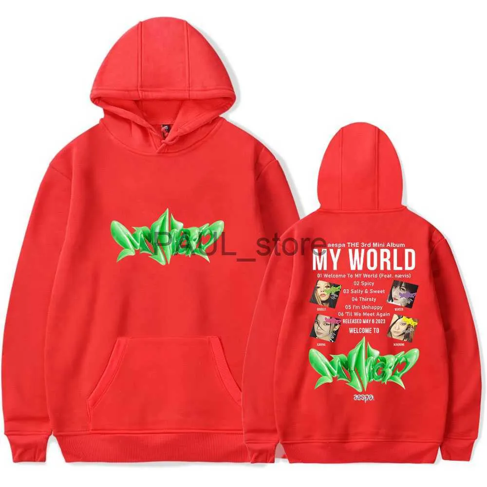 aespa my world md hoodie パーカー aespa - MY WORLD - 2D Logo
