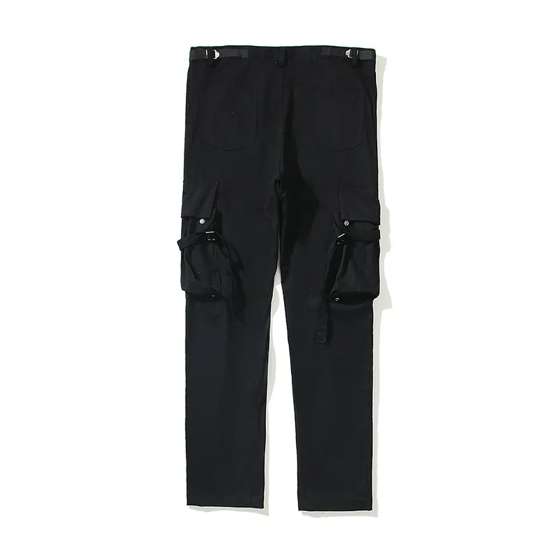 VUJADE Black Cargo Pants M