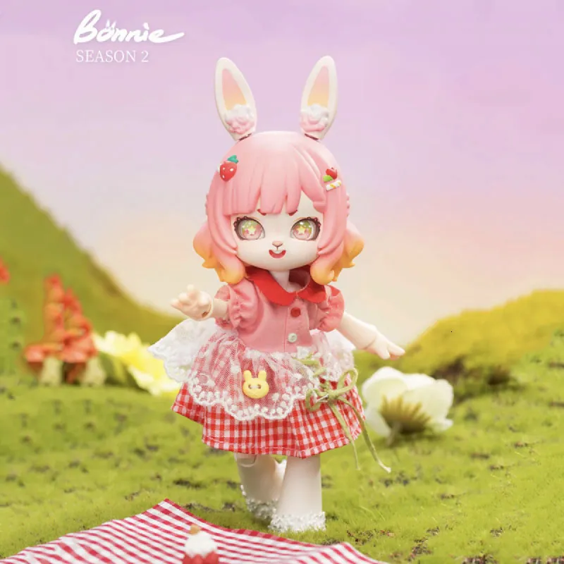 Action Toy Figures Bonnie Season 2 Sweet Heart Party Series 112 Bjd Obtisu1 Dolls Blind Box Surprise Original Figure Cartoon 230720