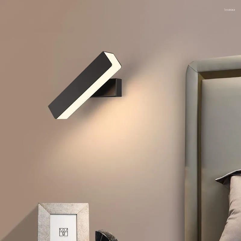 Настенная лампа в помещении 6W 8W Светодиодный потолок светодиодный свет современный стиль вращение домой