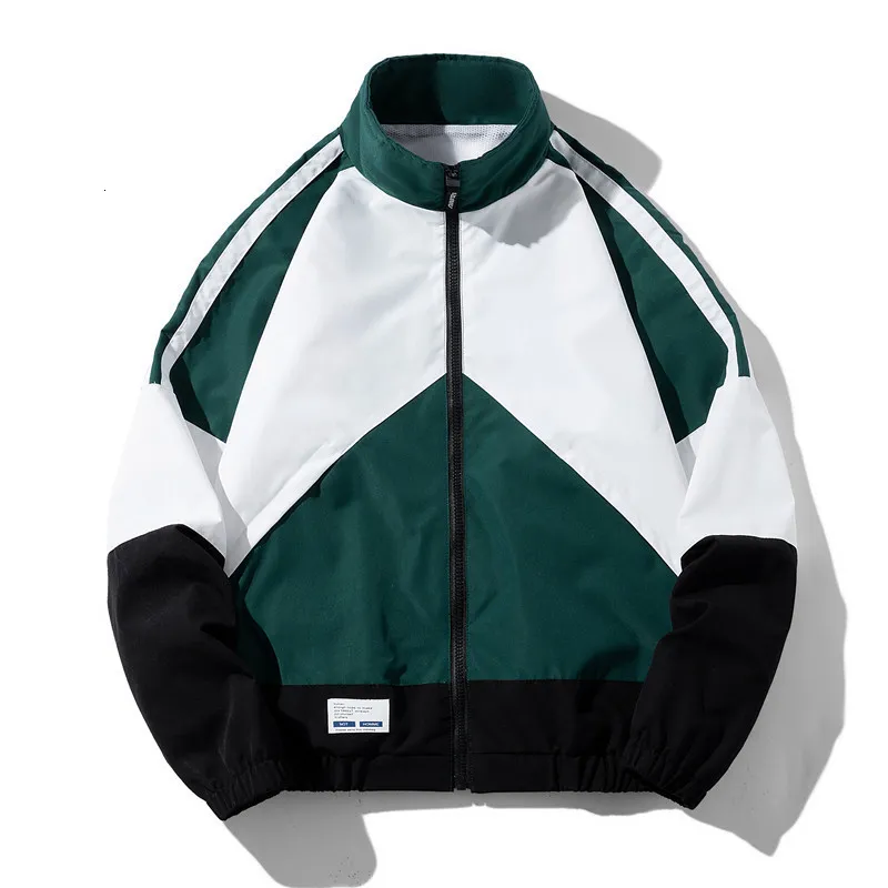 Männer Jacken Dünne Lose College Jacken Sportswear Baseball Varsity Jacke Männer Frauen Hip Hop Streetwear Patchwork Windjacke Mäntel 230721