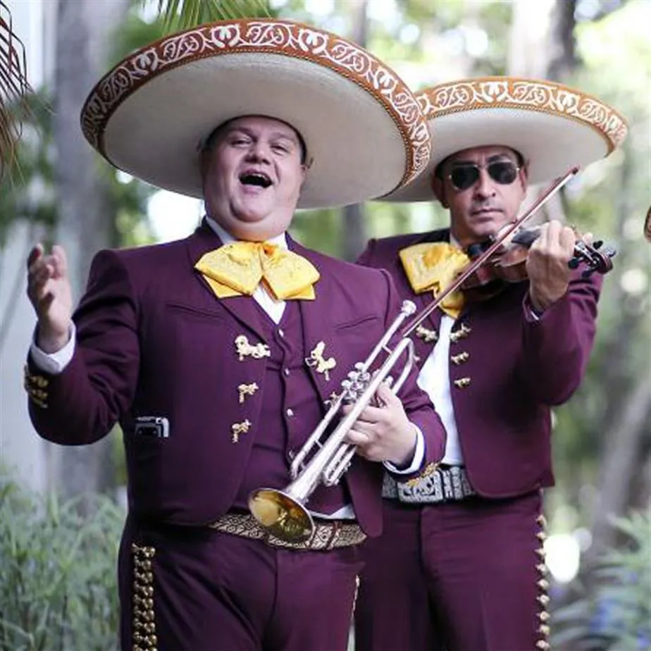 2021 Roupa de Noivo Roxo Feito à Mão Trajes de Mariachi Jaquetas Masculinas de Designer 3 Peças Masculinas Bonitas Blazers TernosJaqueta Colete Calças2242