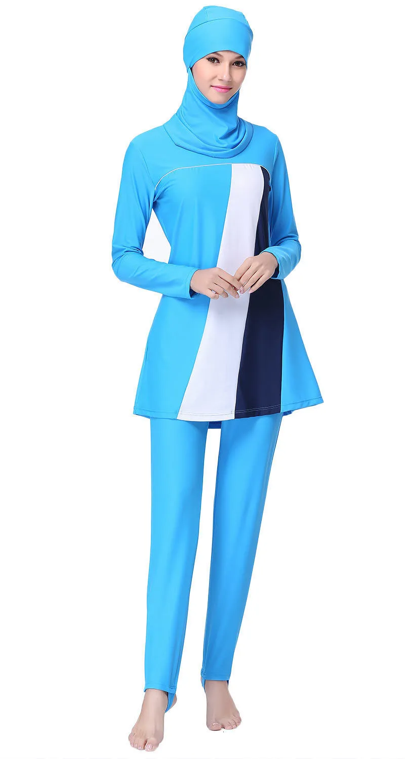 Elegant Muslim Muslimah Swimwear For Beach And Vacation Full Coverage  Islamic Hijab Swimsuit With Arabic Sports Design 230720 From Bai06, $17.28
