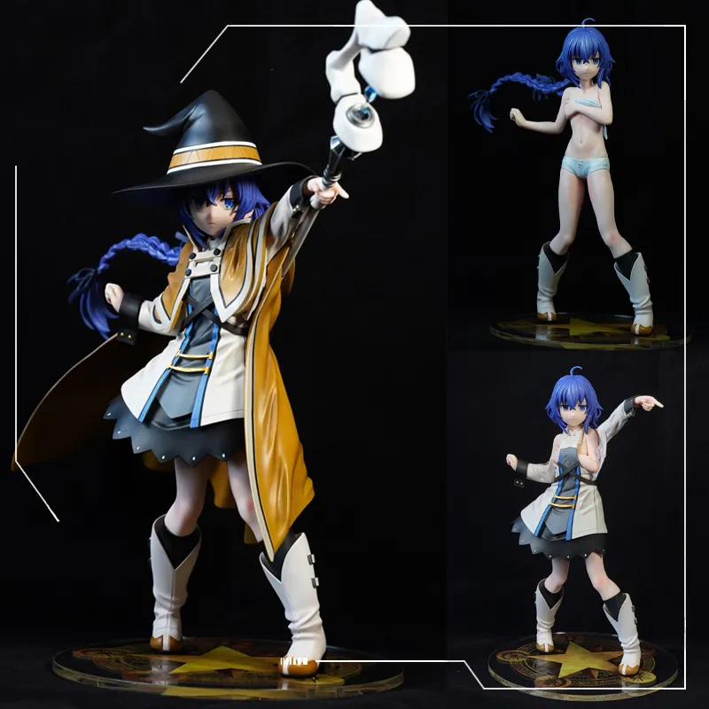Zhongkaihua Figure Anime Eris Greyrat E Roxy Migurdia - 2 Pezzi Mushoku Tensei Jobless Reincarnation - PVC Collezionabile Per Fan E Decorazione Scrivania