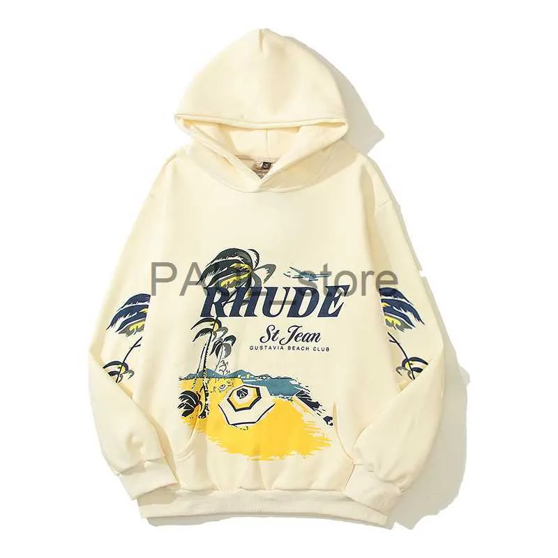 Mens Hoodies Sweatshirts 2023fw Rhude Beach Club Hoodie Men Women Printed  Graphic Rhude Hoodie Fleece Pullovers Pocket Sweatshirts X0720 From  Paul_store, $14.83