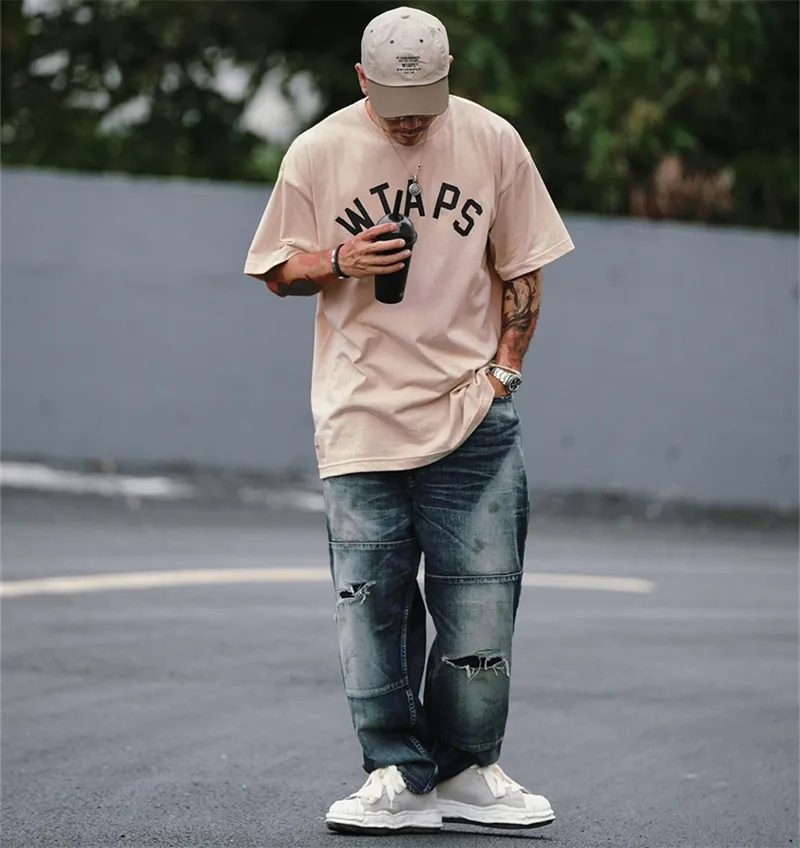 DHgate.com:WTAPS Mens Summer Loose-Fit Short-Sleeve T-Shirt DHgate.com:WTAPS Mens Summer Loose-Fit Short-Sleeve T-Shirt
