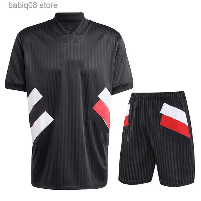 Tops Tees 2023 ICON Rerto Mens Fans Version Soccer Jerseys Boca Juniors River Plate Flamengo ICONS Football Shirts Short Sleeve Uniforms T230720