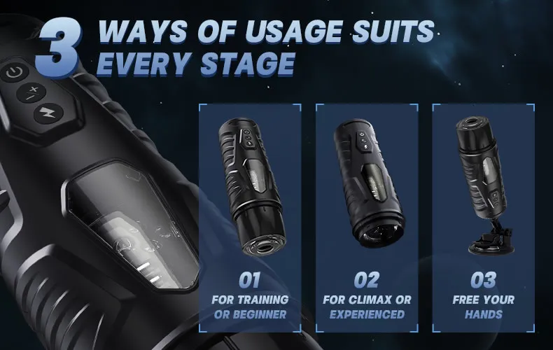 Masturbator Hannibal With Powerful Suction And Rotating Function_voghion.com