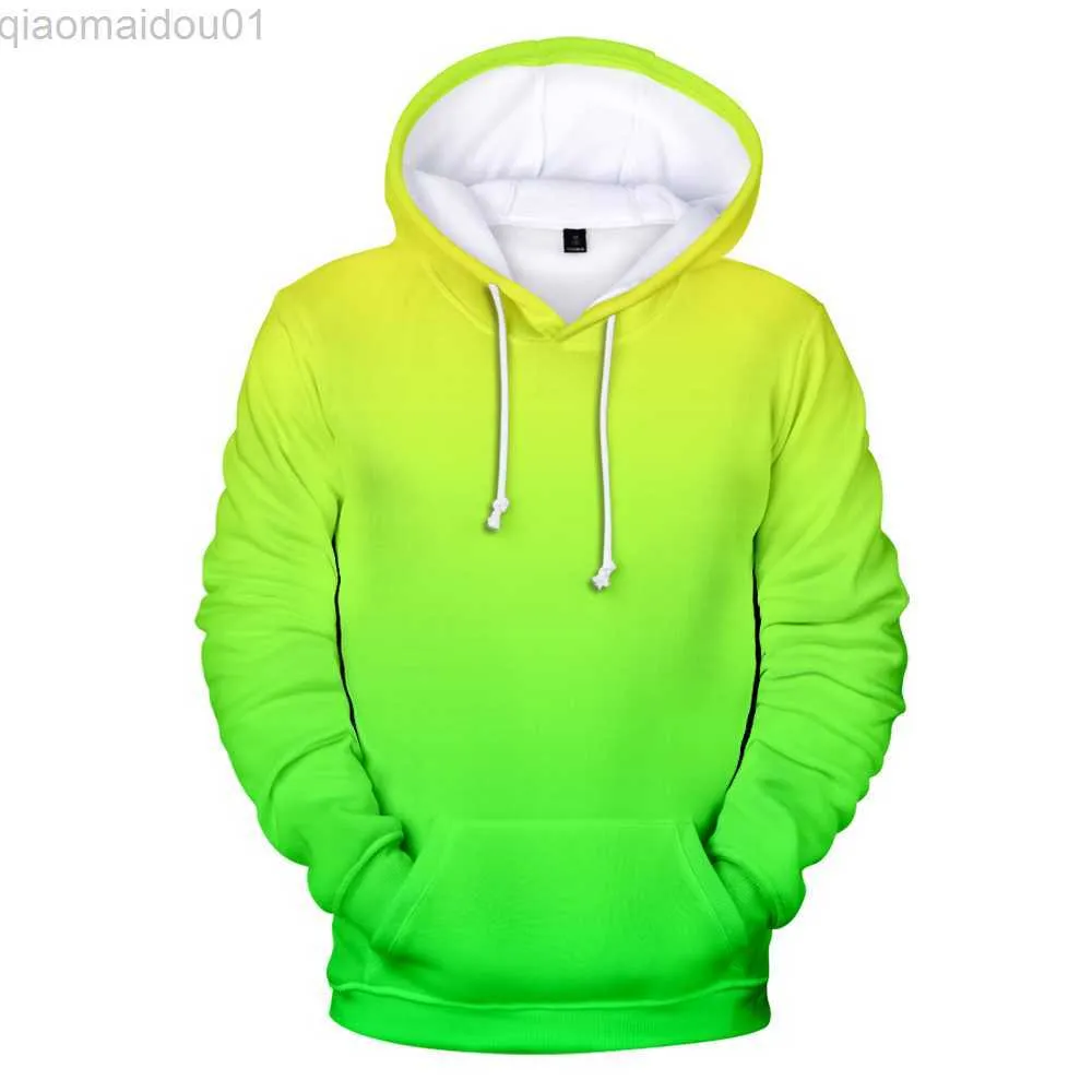 Felpe con cappuccio da uomo Felpe con cappuccio verde Felpa con cappuccio da uomo 2019 Felpa con cappuccio colorata sfumata personalizzata Uomo / Donna Felpa con cappuccio tinta unita Sportwear Felpa con cappuccio neon da uomo L230721