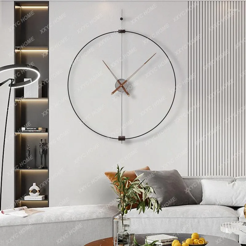 Настенные часы минималистские гостиные дома модные часы атмосфера современное художественное ресторан фон