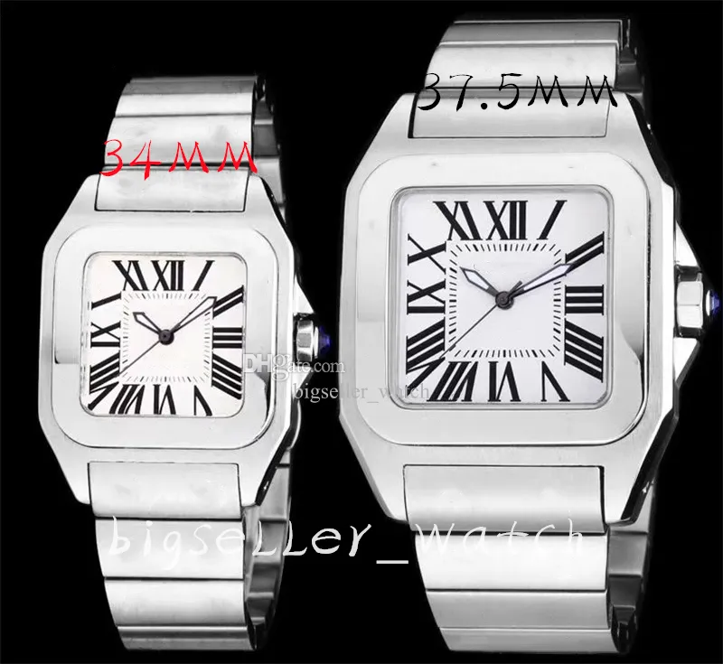 Women's 34MM/Men's 37.5MM Boutique Automatic Watch Designer Classic Watch 904L All Stainless Steel Strap Dial Sapphire Waterproof Watch montre de luxe