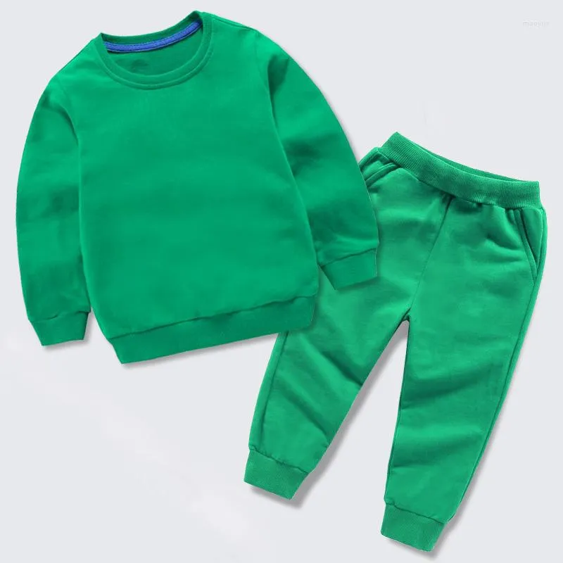 Survêtements pour hommes 2 pièces ensembles enfants vêtements enfants costume pull chaud fille sweat pull pantalon hiver garçon survêtement vêtements de sport