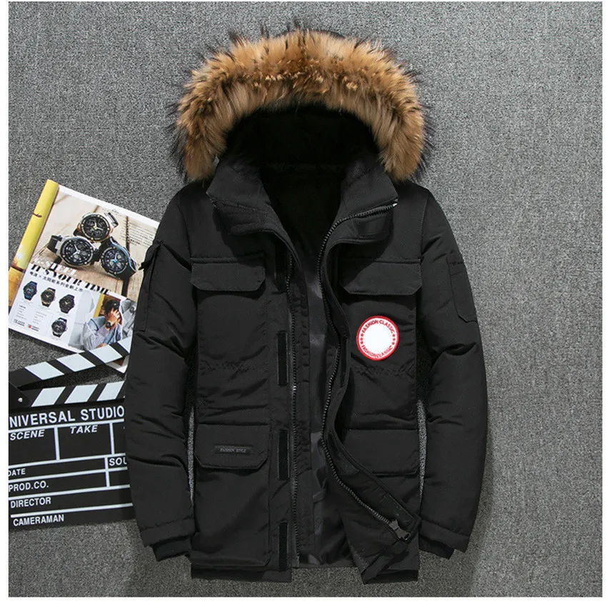 Mens Down Parkas Canada Geese Canada 고품질 남성 Big Goose Down Jacket Puffer out