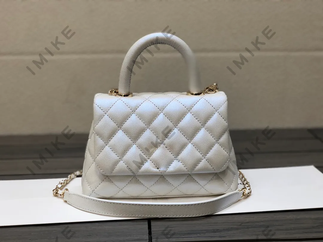 10A Haute Qualité Designer Dames 1: 1 Puce Anti Contrefaçon S Sacs À Main Épaule Original Unique Fourre-Tout Chaîne Flip Portefeuille Caviar Sac En Cuir