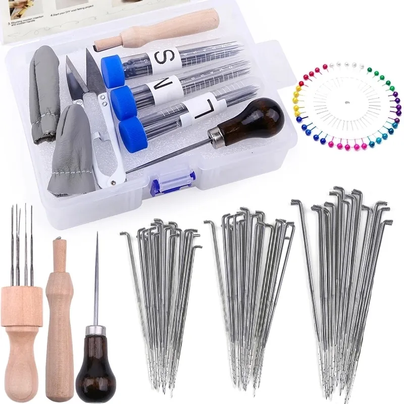 Hantverksverktyg IMZAY 70st Needle Felting Tools Kit Wool Felt Needle med 60 st.