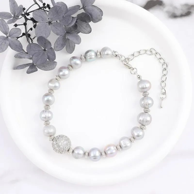 Strand Makersland Fashion Pearl Women Armband Kvinnliga lyxiga smycken Tillbehör gåvor Partihandel Trendiga armband för smycken