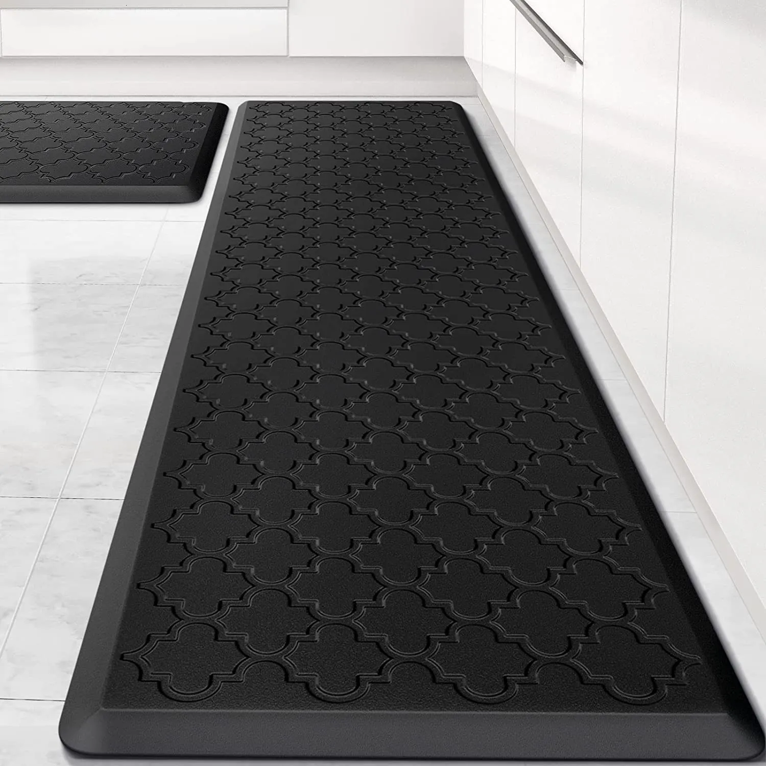 Tapis de cuisine Tapis de sol anti-fatigue rembourré Tapis antidérapants imperméables Tapis en mousse de confort Debout pour 230721