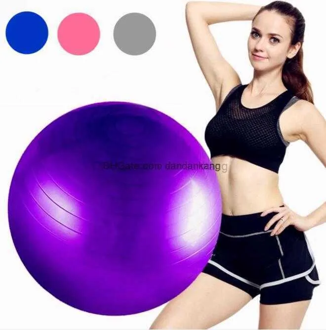 Träningskul anti-burst yoga bollbalansbollar för yoga pilates stabilitetsträning fysioterapi 85 cm storlek fitness balansbollar