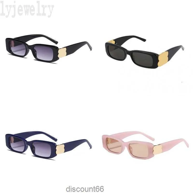 Retro B Polaryzowane okulary przeciwsłoneczne Luksusowe okulary przeciwsłoneczne męskie UV LUNETTETES Gold Plated Protect Letters Soleil Designer Glasses for Women End PJ025 F23MOCE