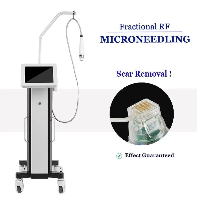 Bästa RF Face Lifting Machine Fractional RF Micro Needle Treatment Microneedling Machine RF Skin Rejuvenation Beauty Salon Machine