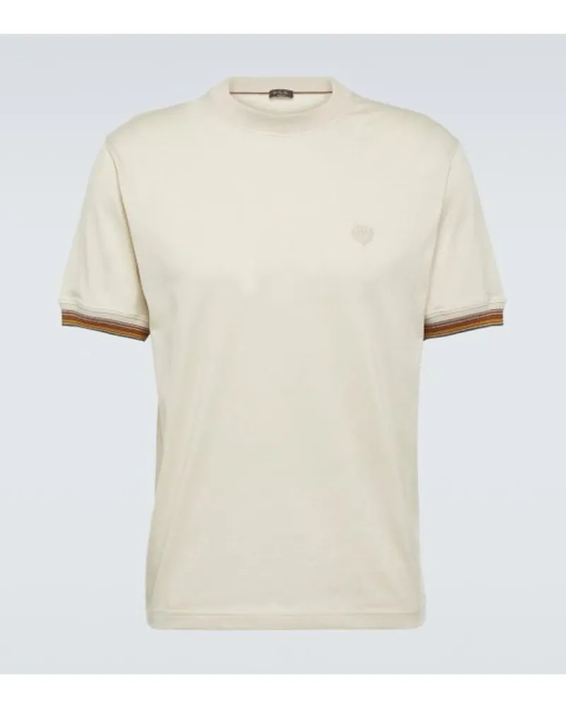 Designer män t shirt loro piana mäns vita bomull tröja t-shirt korta ärmar toppar sommar t-shirt