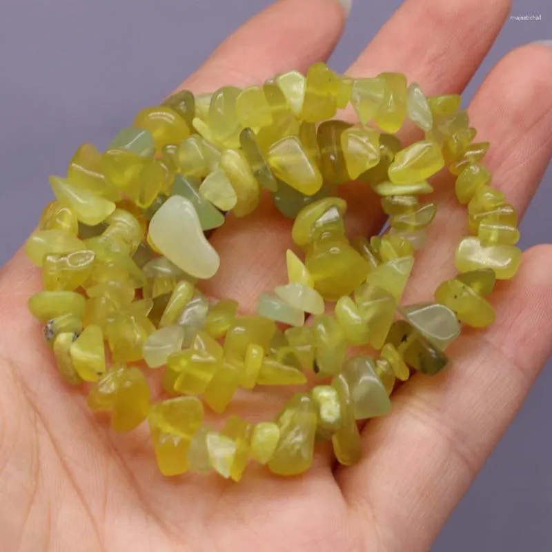 Perles 2023 pierres semi-précieuses naturelles Olivine verte pour la fabrication de bijoux collier à faire soi-même Bracelet boucles d'oreilles accessoires