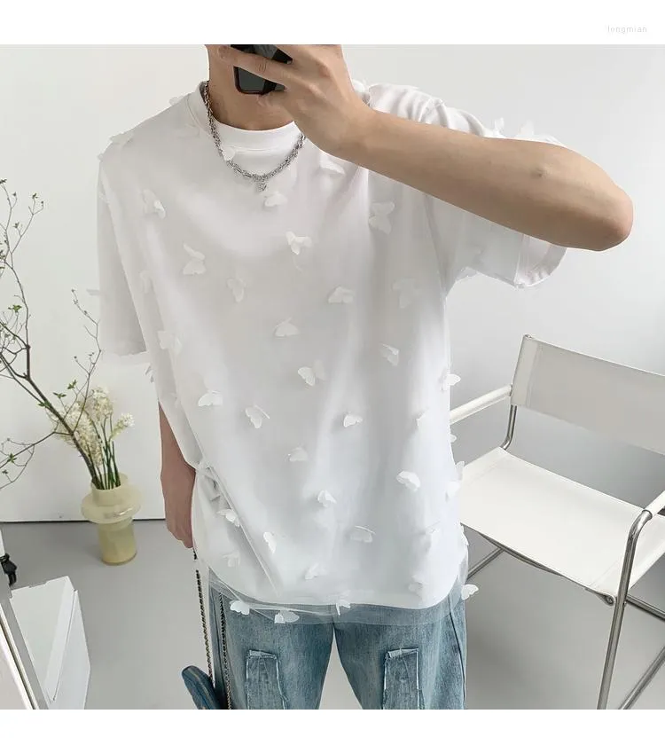 Men's T Shirts QQ50295 Fashion Tops & Tees Runway Luxury European Design Short Print Party Style T-Shirts Clothing