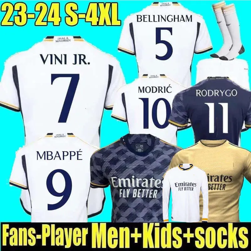 Mejor Precio En A Granel 2023 Bellingham Vini Jr Soccer Jerseys Mbappe