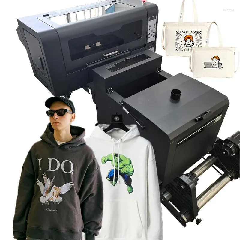 30cm Printer Met Poeder Schudden Voor T-shirt Impersora Oven CMYK Desktop Set Wit Inkjet Direct-to-film Dtf