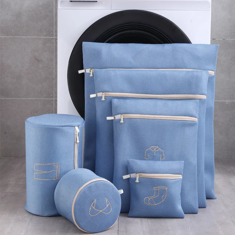 Acheter Grand sac à linge de lavage, filet organisateur en maille,  soutien-gorge sale, chaussettes, sous-vêtements, chaussures, couverture de  Machine à laver, vêtements