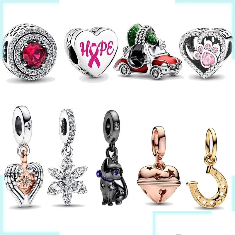 Charms 925 Sterling Sier Pandora Dangle Charm Fashion Diy Jewelry Accessories Pärled Pendant Girl Wild Delivery Drop Findings Compone DHJTC