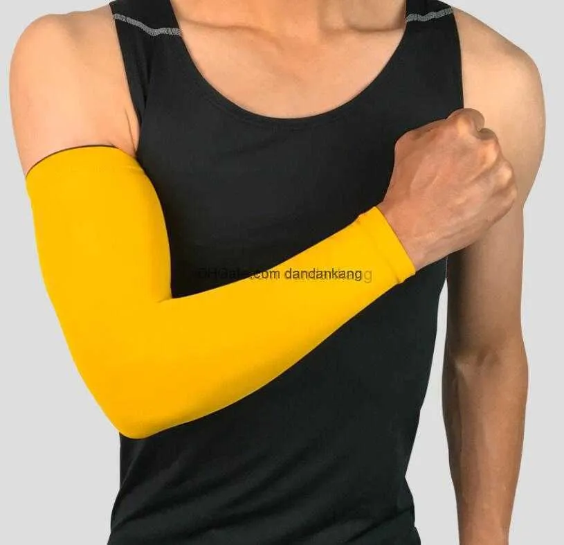 sport all'aria aperta pallacanestro manica del braccio gomito protezione supporto compressione braccio più caldo ciclismo protezione manica gomito corsa sole prevenire maniche