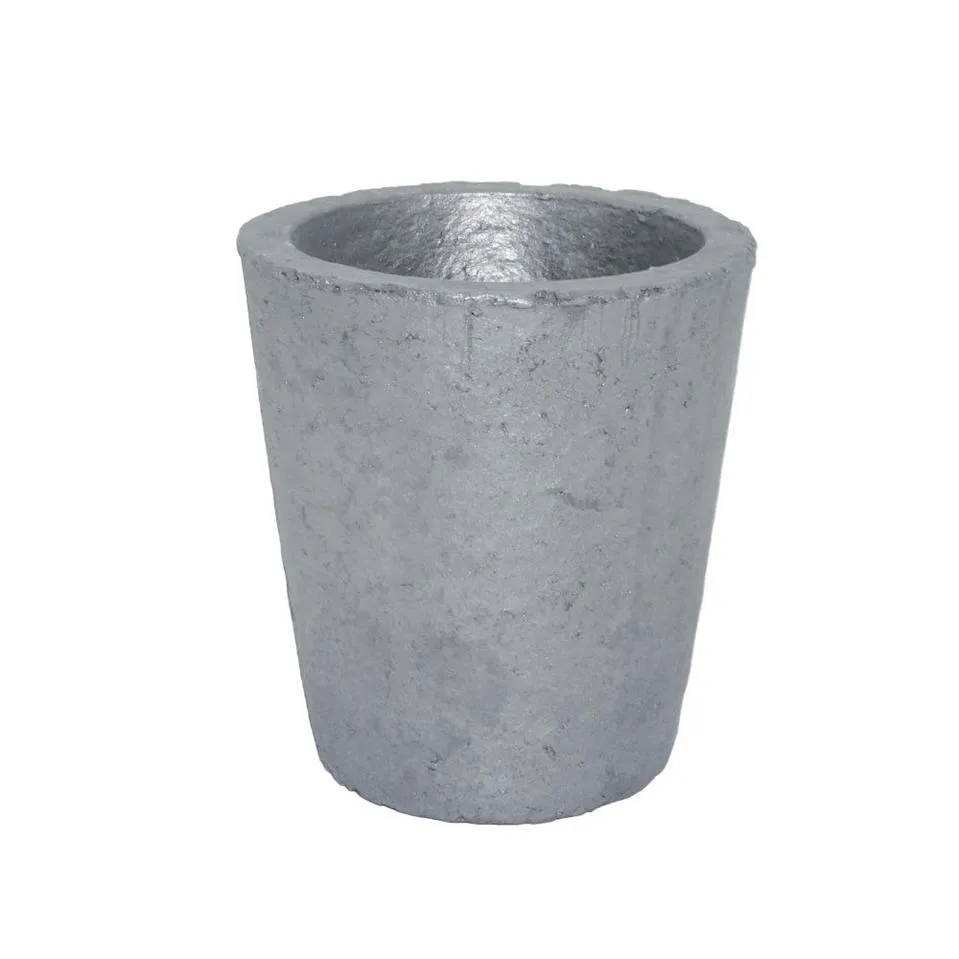 3 # Gieterij Siliciumcarbide Grafietsmeltkroezen Cup Oven Fakkel Smelten Casting Raffinage Goud Sier Koper Messing Aluminium242g