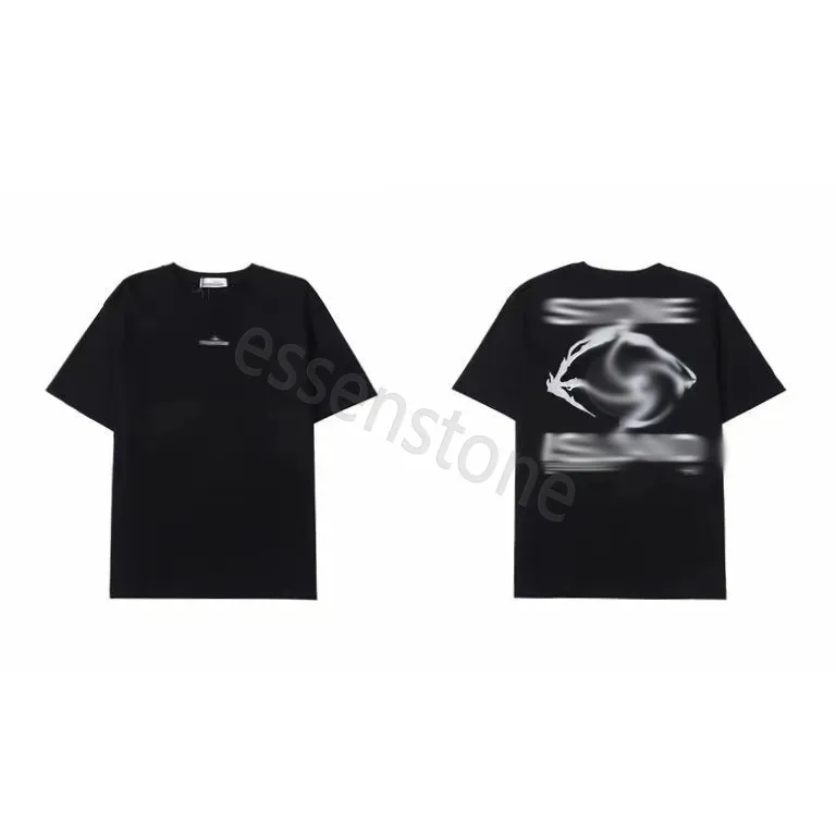 Mens Tshirts Stones Island 브랜드 남성 Tshirts 고품질 디자이너 후드 맨 Stone T 셔츠 남성 스웨트 셔츠 나침반 슬리브 Tshirt 풀 오버 후 까마귀 Summ YY3M