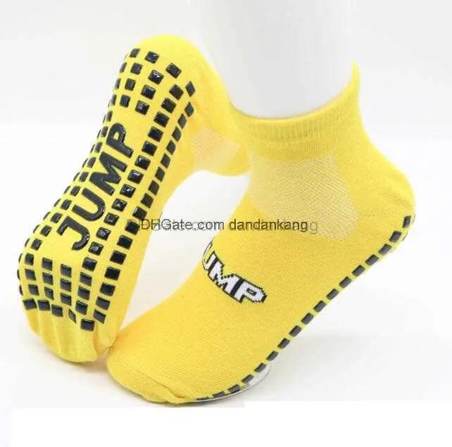 Fashion Silicone Nonslip Bottom Children Trampoline Grip Socks Kmart