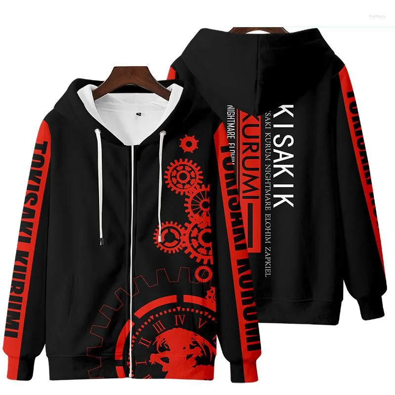 Men's Hoodies Anime Date A Live Cosplay Costume Tobiichi Origami Tokisaki Kurumi Men Women Long Sleeve Sweatshirt Harajuku Tracksuits