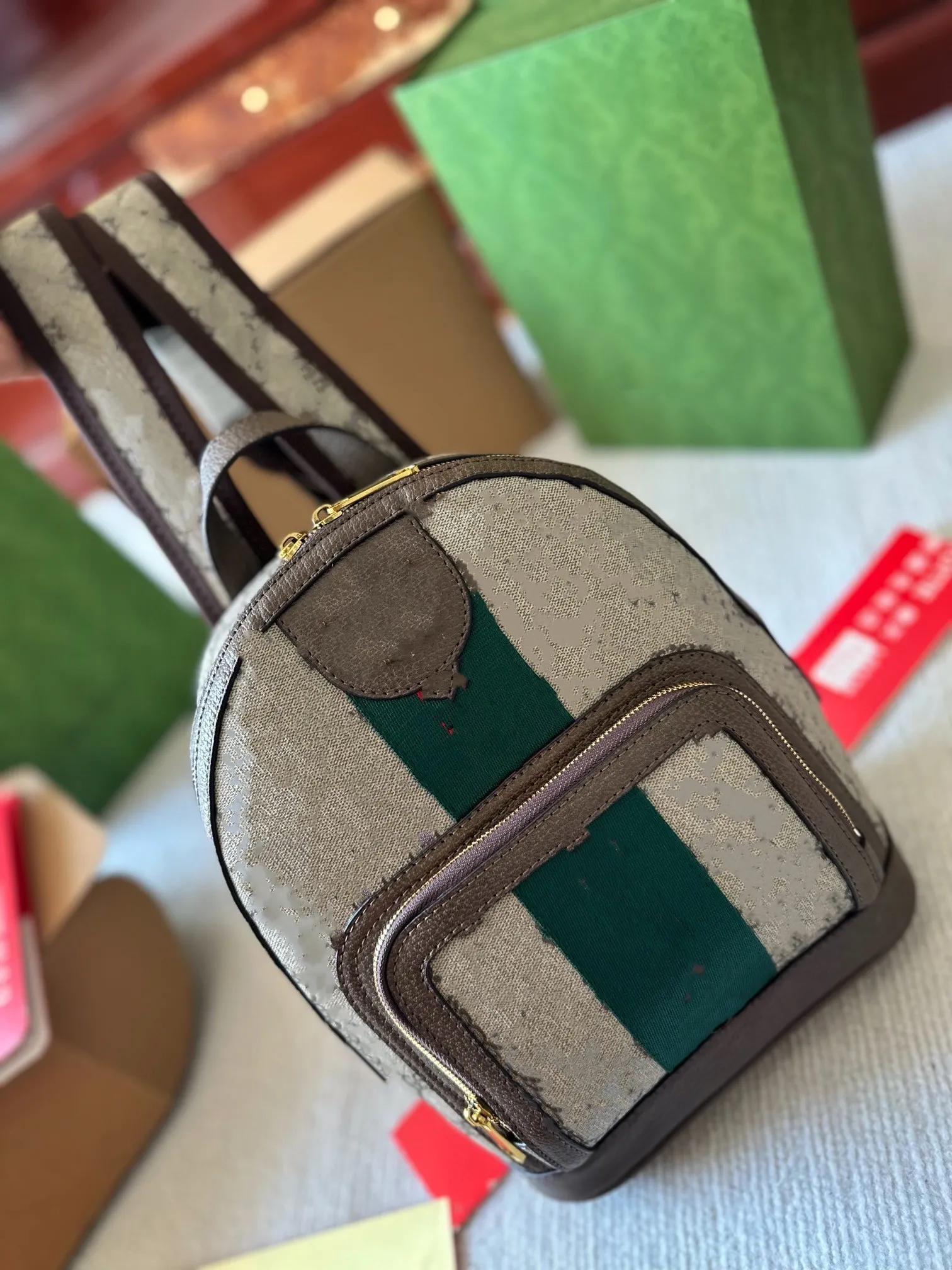 Book bag in smooth leather sale