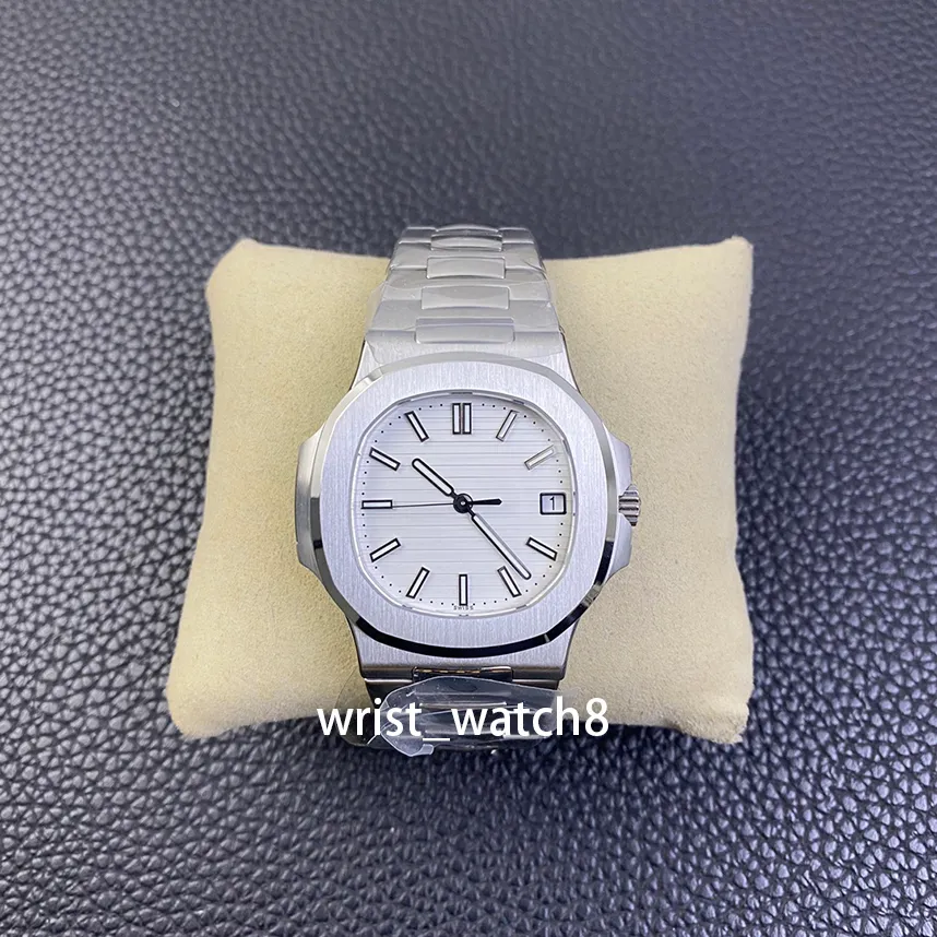 Hochwertige Herrenuhren, mechanische Herrenuhr, 40 mm, Kalender, leuchtende Rückseite, transparent, Sport, elegante Serie, automatisches Kettenwerk, Saphir 316L