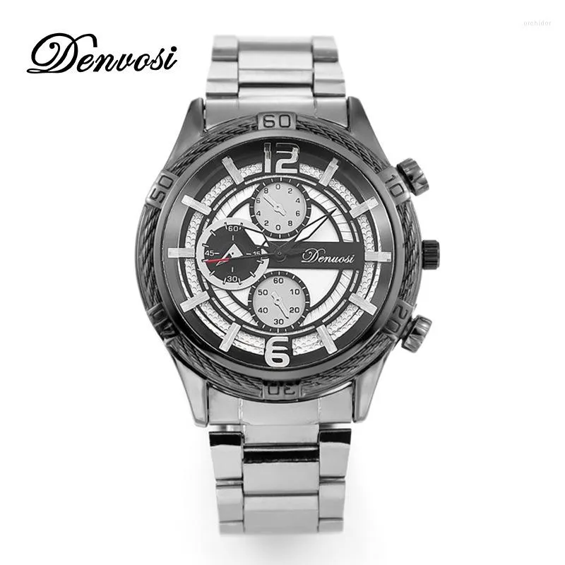Нарученные часы Benvosi 2023 Кожаные кварцевые часы для мужчин мода Бесспись светящиеся водонепроницаемые мужские браслетовые часы Reloj hombre
