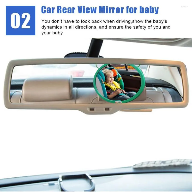 Espejo de Coche para Bebe Accesorio de Seguridad para Coche Car Mirror Baby  Back