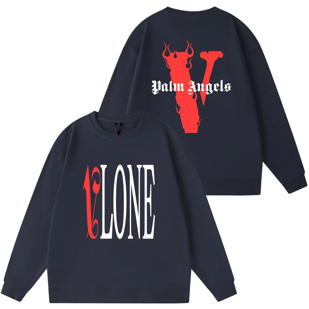 Moda Vlone Moletom Masculino Primavera E Outono Camisolas Femininas Designers Moletom Com Capuz Moletom Masculino jaqueta de inverno Vestuário Casual Streetwear Esporte Camisola com capuz